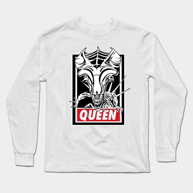 Queen Long Sleeve T-Shirt by Samiel